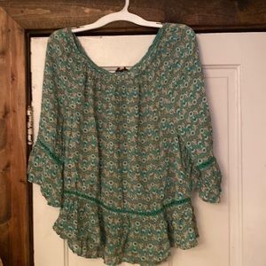 Ladies Democracy top size large nwt